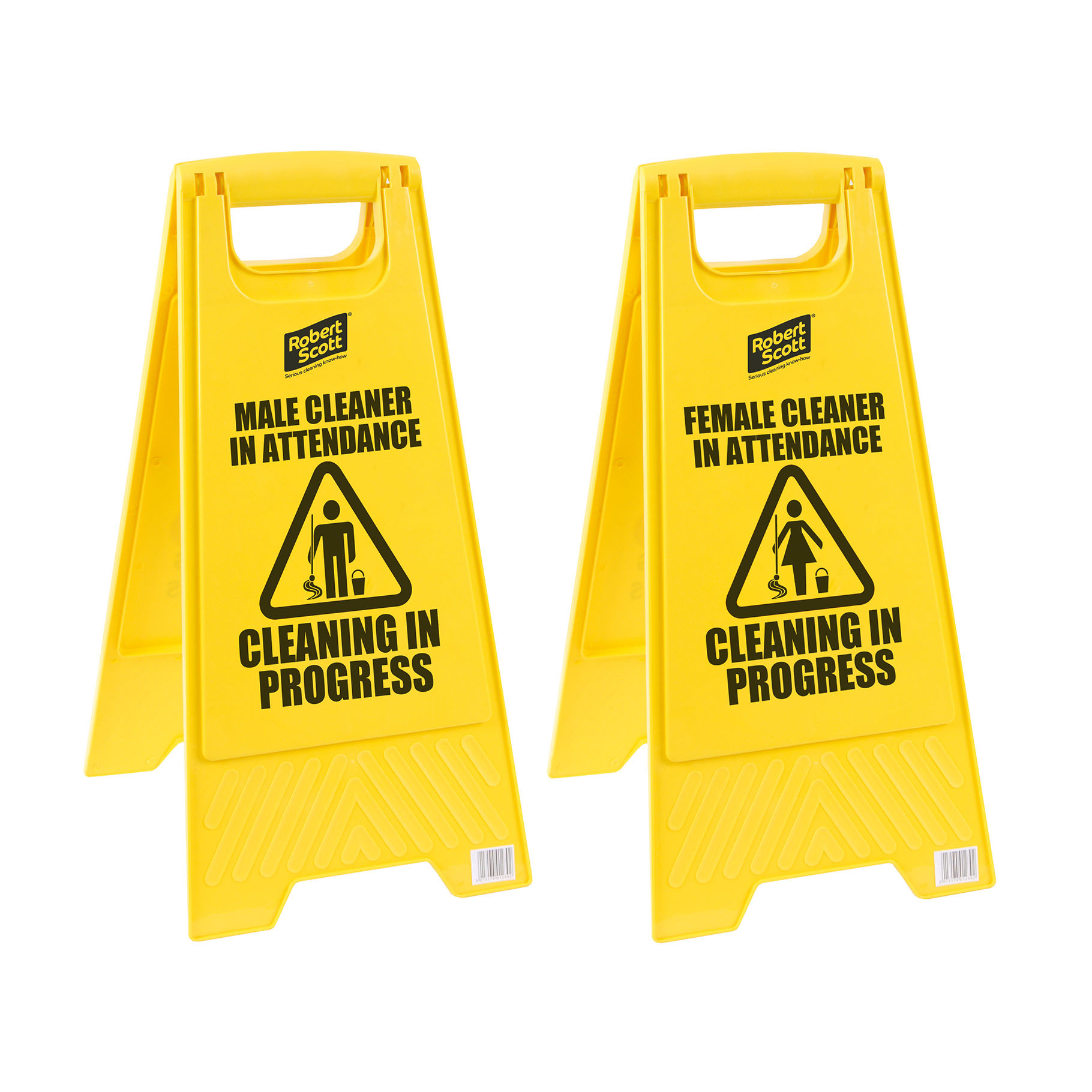 101439 | Standard Wet Floor Sign Male / Female Attendant