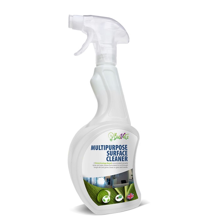 BioVate 42300 Multi Purpose Surface Cleaner - Empty Trigger Spray Bottle 750ml
