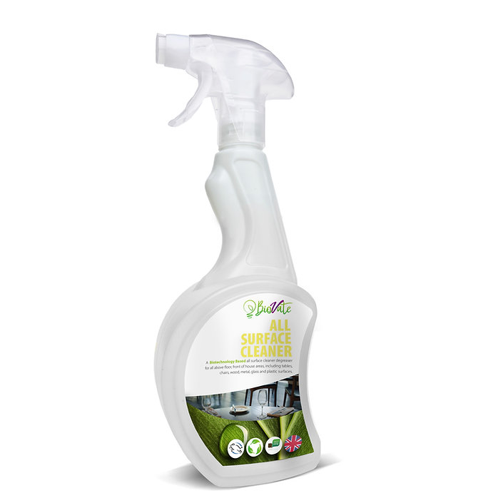 BioVate 42500 All Surface Cleaner - Empty Trigger Spray Bottle 750ml