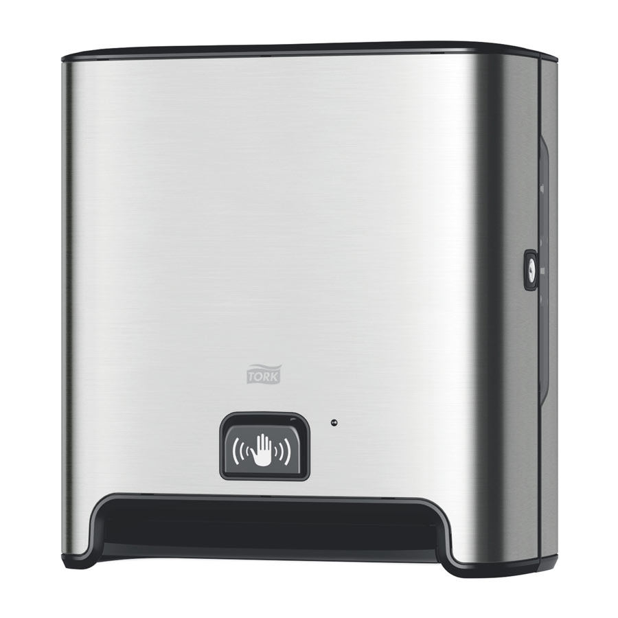 Tork Matic® 460001 Hand Towel Roll Dispenser with Intuition™ Sensor - Stainless Steel
