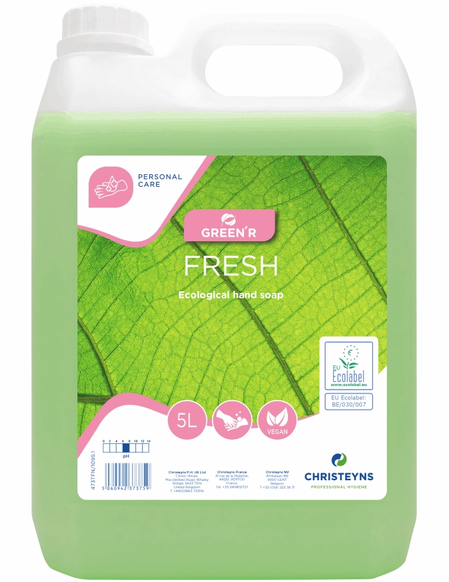 GREEN'R Fresh 473 Ecological Hand Soap - 5L