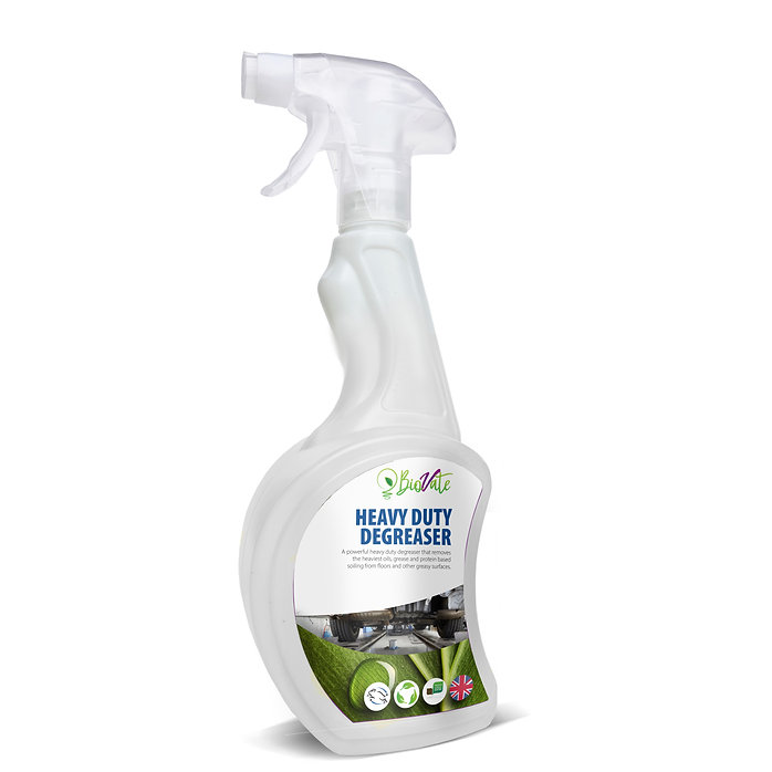 BioVate 65901 Heavy Duty Degreaser - Empty Trigger Spray Bottle 750ml
