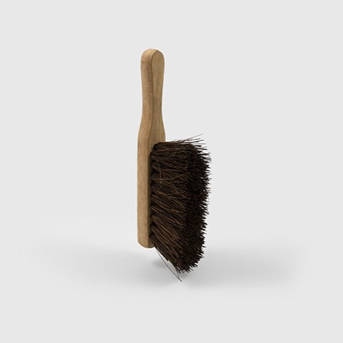 7” Wooden Hand Brush – Stiff