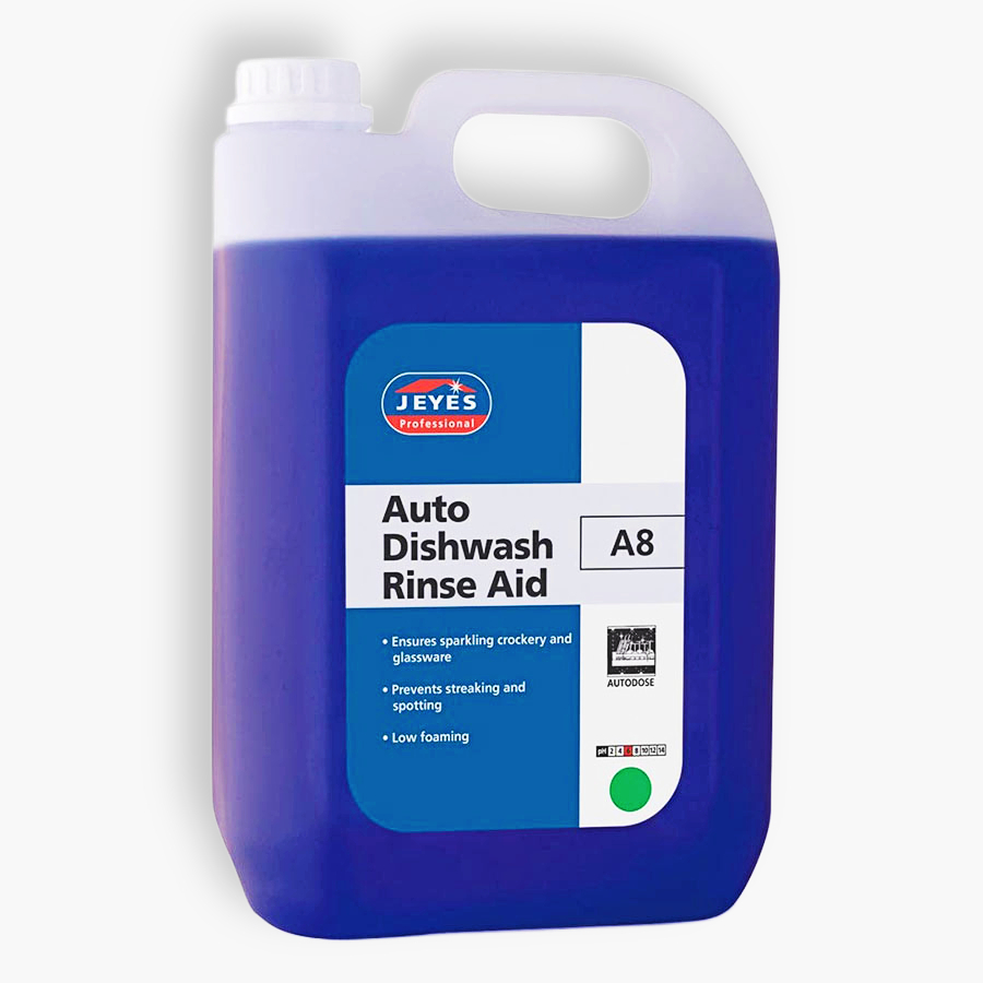 Jeyes A8 Automatic Dish Wash Rinse Aid - 5L