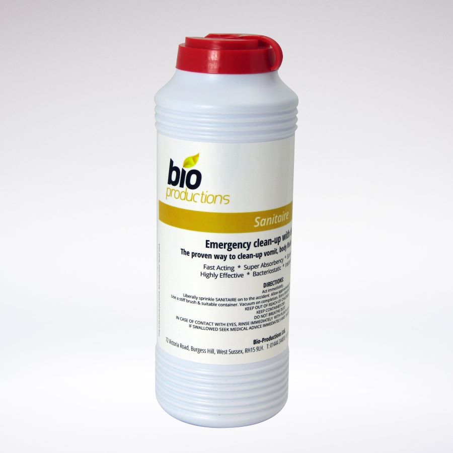 SAN240 Sanitaire Emergency Clean-up Powder 240g