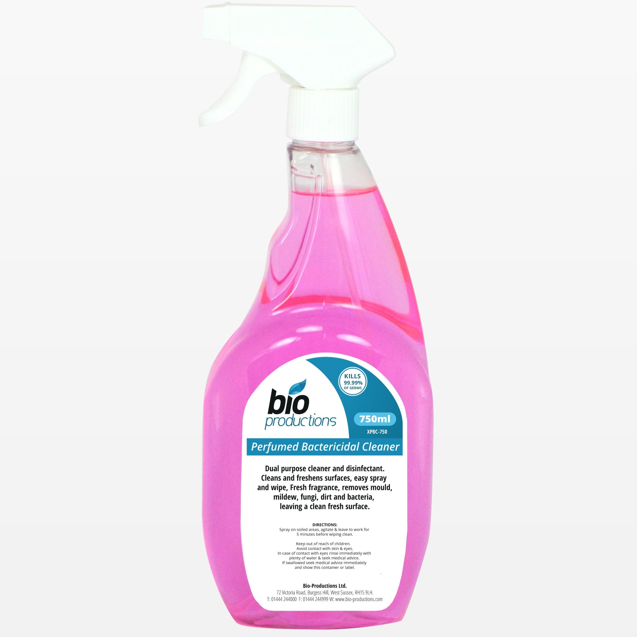 XPBC750 Perfumed Bactericidal Cleaner 750ml