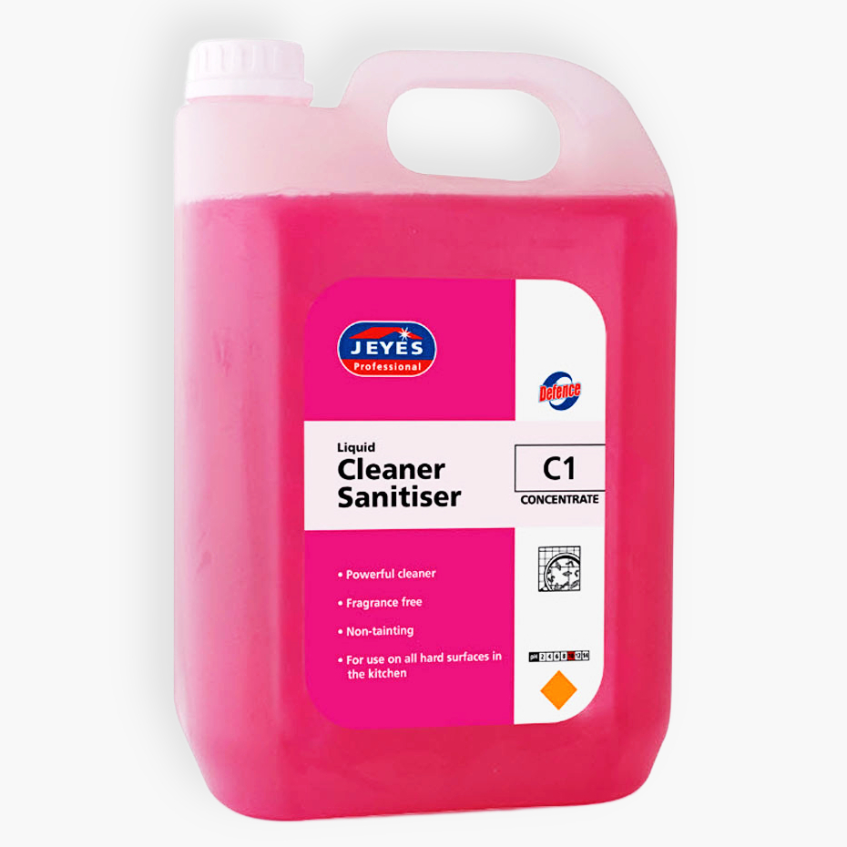 Jeyes C1 Liquid Concentrated Cleaner Sanitiser - 5L
