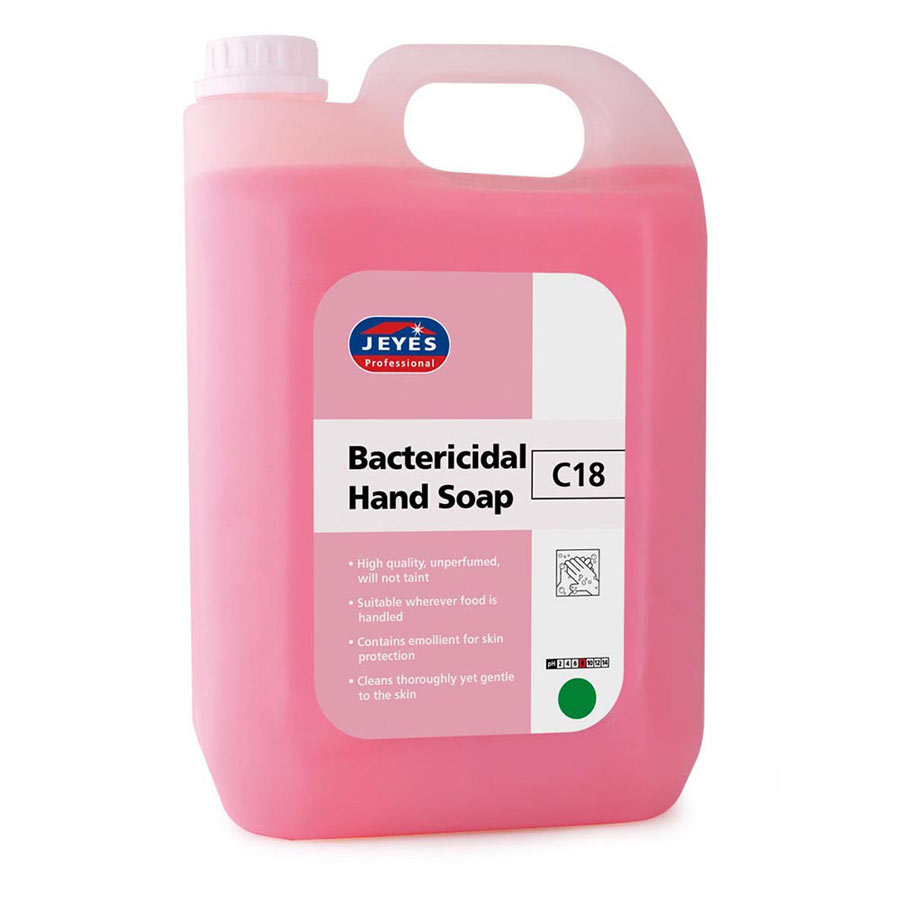 Jeyes C18 Bactericidal Hand Soap - 5L