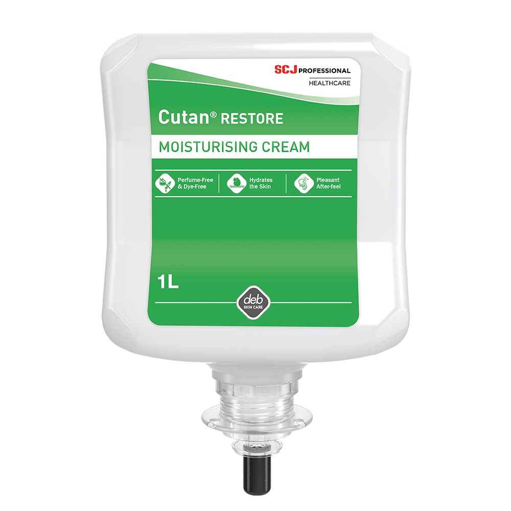 Cutan® CUM39Y Restore Moisturising Cream 1L Cartridge - Case of 6