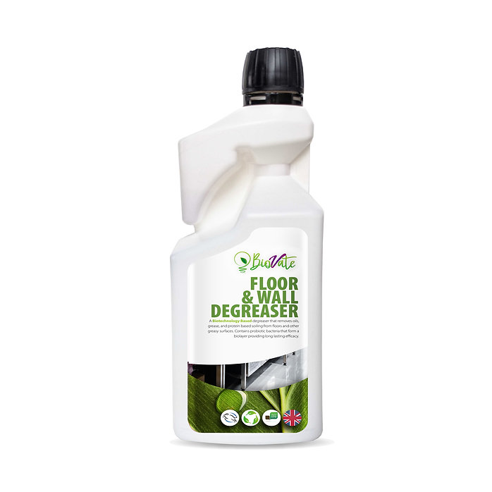 BioVate 42400 Floor & Wall Degreaser - Dosy Bottle 1L