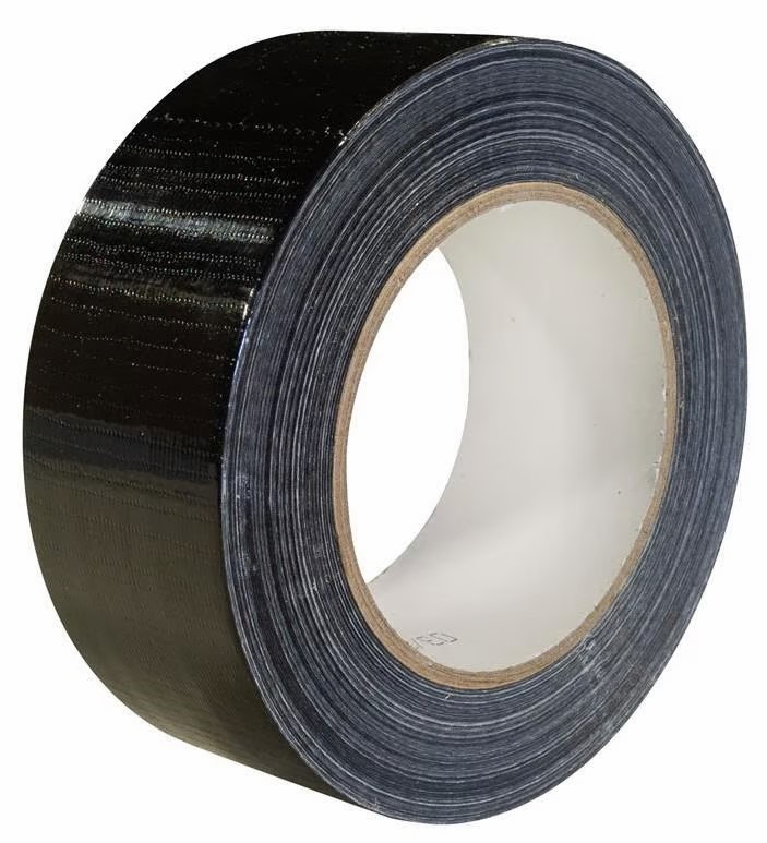 Black Waterproof Gaffer Tape – 50mm x 50m