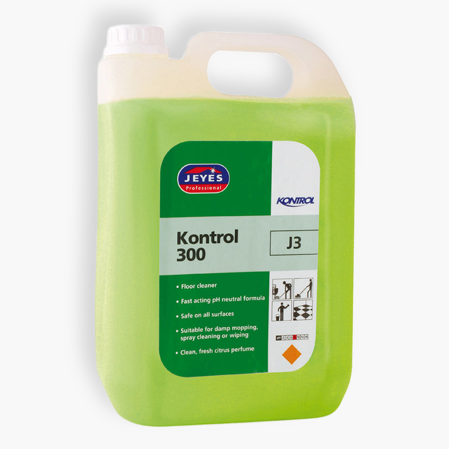 Jeyes J3 Kontrol 300 pH Neutral Floor Cleaner - 5L