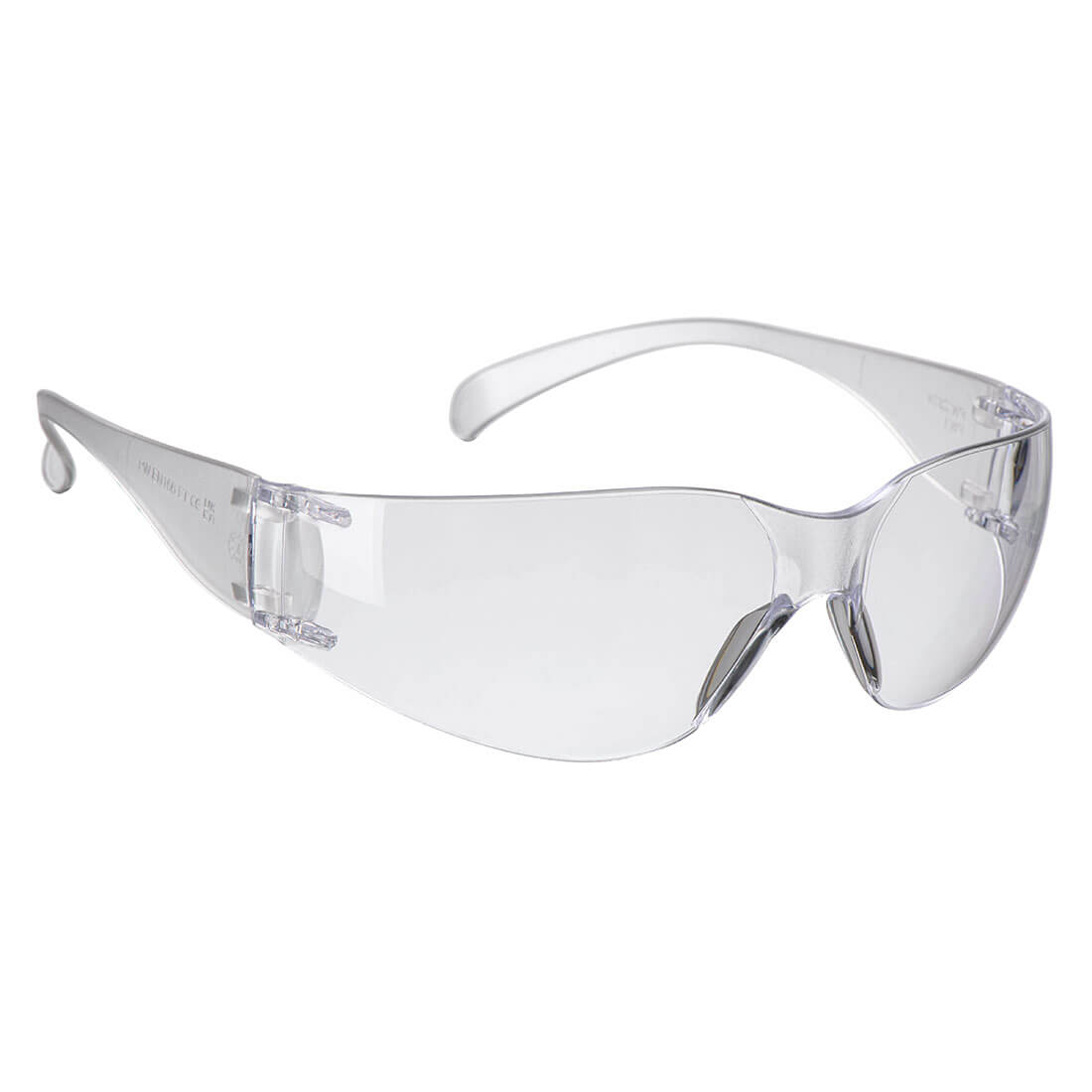 Clear Wrap Around Safety Glasses - Pair