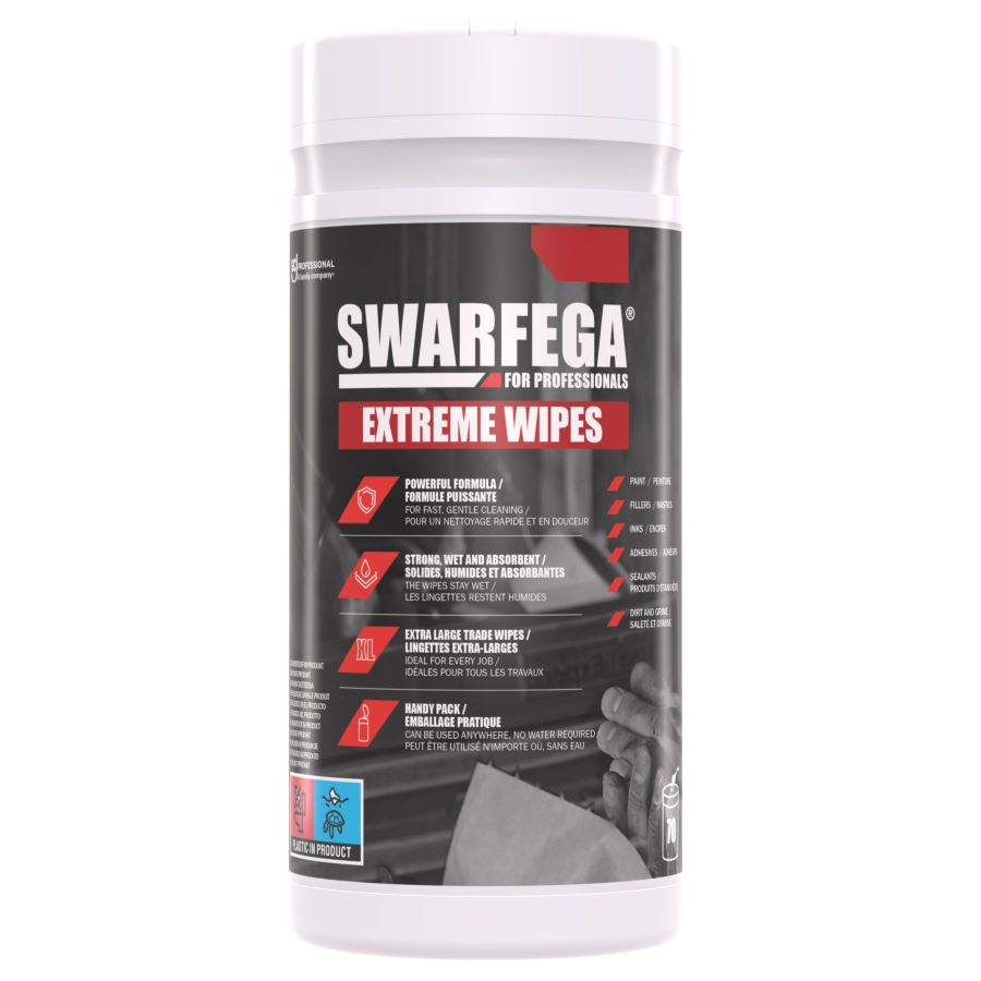 SBB70W | Swarfega® EXTREME Heavy Duty Hand Cleaning Wipes - 70 Wipes - Case of 6