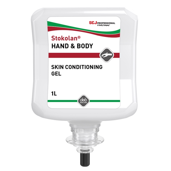 Stokolan® SBL1L Hand & Body Skin Conditioning Gel 1L Cartridge - Case of 6