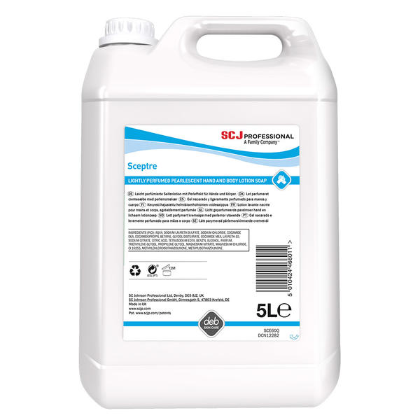 Sceptre® SCE60Q Hand and Body Lotion Soap 5L