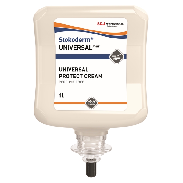 Stokoderm® SGP1L Universal PURE Universal Protect Cream 1L Cartridge - Case of 6