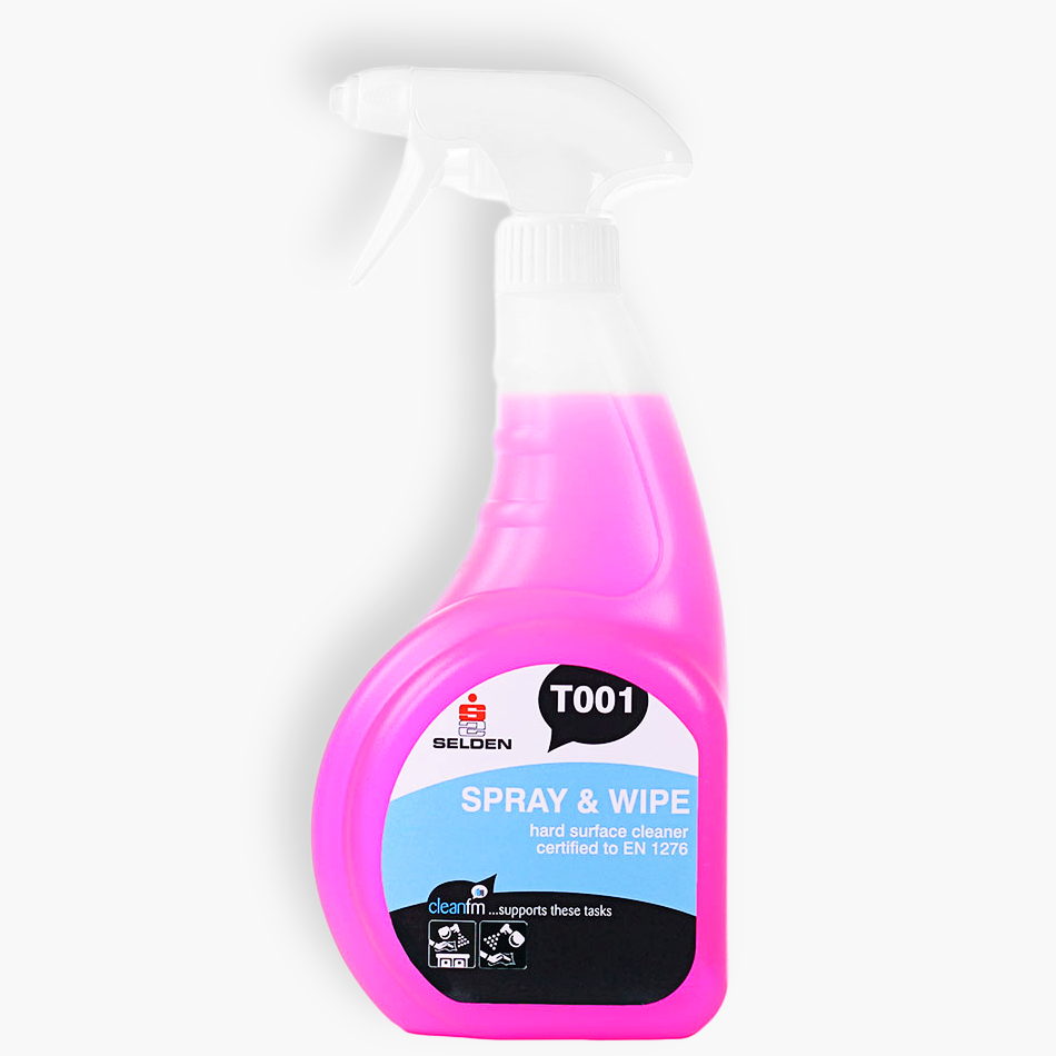 T001 | Spray & Wipe Hard Surface Cleaner - 750ml