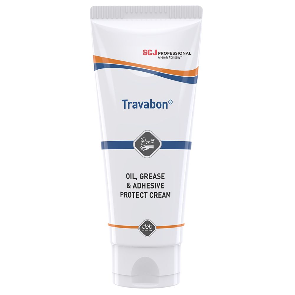 Travabon® TVC100ML Oil, Grease and Adhesive Protect Cream 100ml Tube - Case of 12