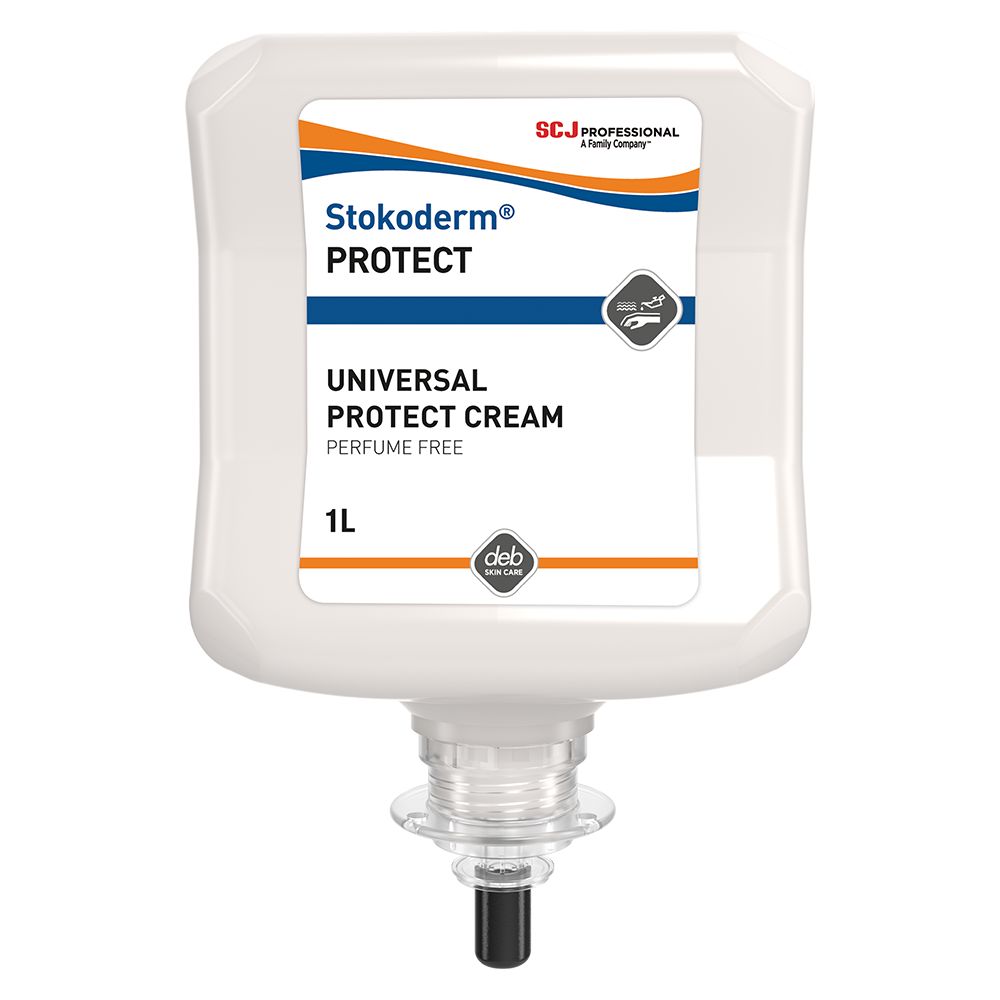 Stokoderm® UPW1L Protect General Skin Protection Cream 1L Cartridge - Case of 6