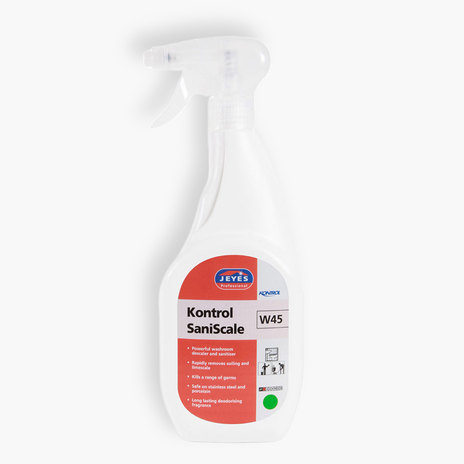 Jeyes W45 Kontrol Saniscale Washroom Descaler and Sanitiser - 750ml