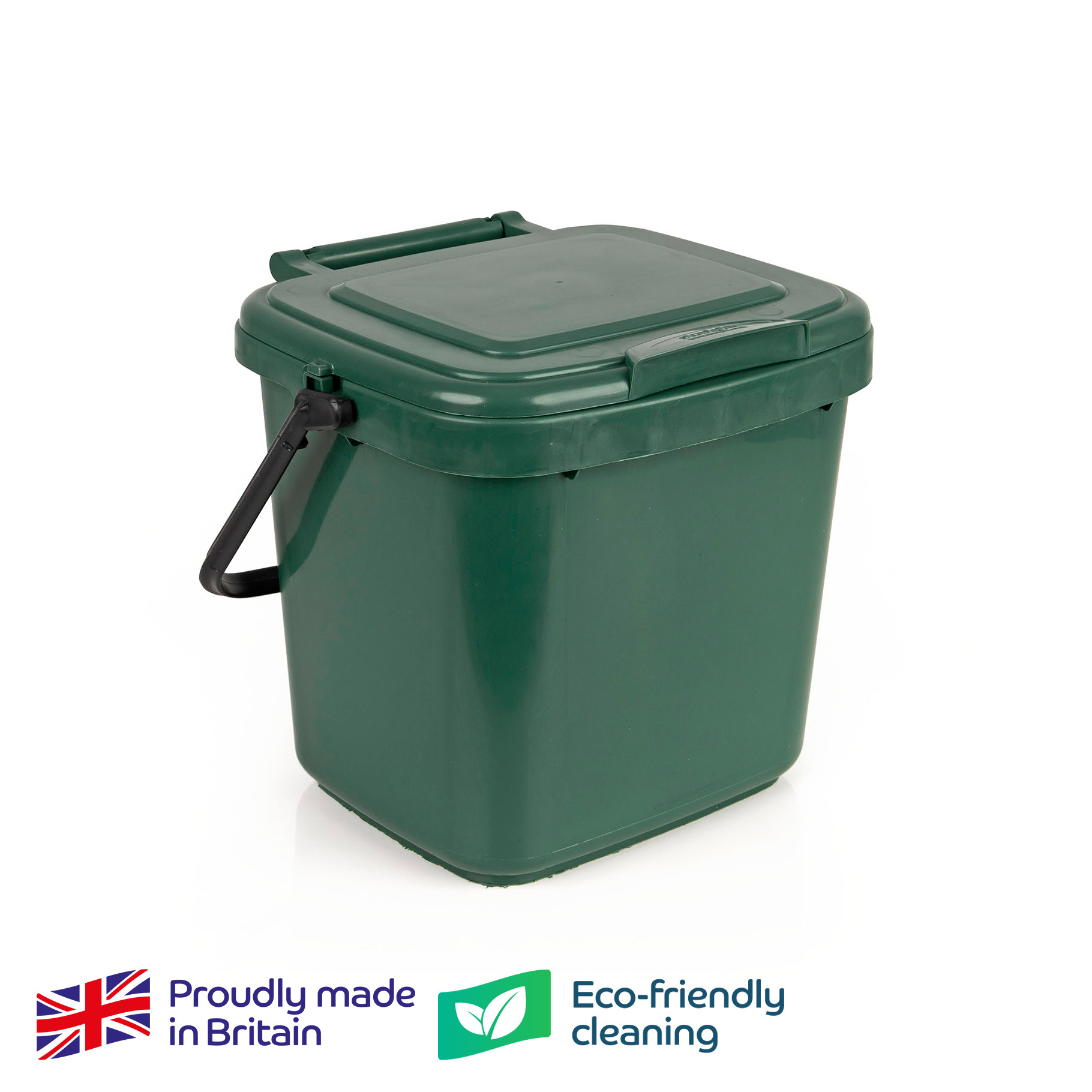 105355 | Green Food Waste Caddy - 7L