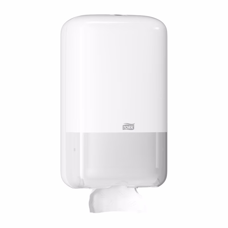 Tork® 556000 T3 Folded Toilet Paper Dispenser - White
