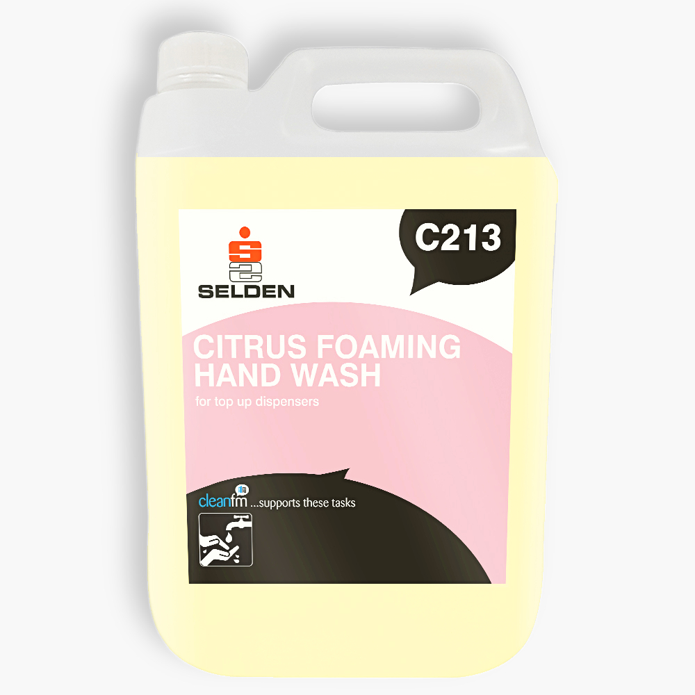 C213 Citrus Foaming Hand Wash 5L