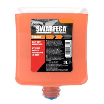 SOR2LT | Swarfega® ORANGEHeavy Duty Hand Cleaner Cartridge 2L - Case of 6